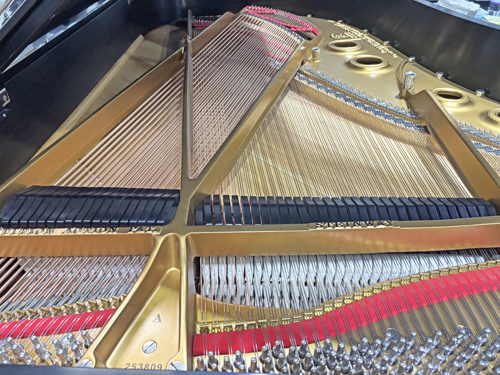 中古 STEINWAYグランドピアノA3 ニューヨーク製 オーバーホール済み