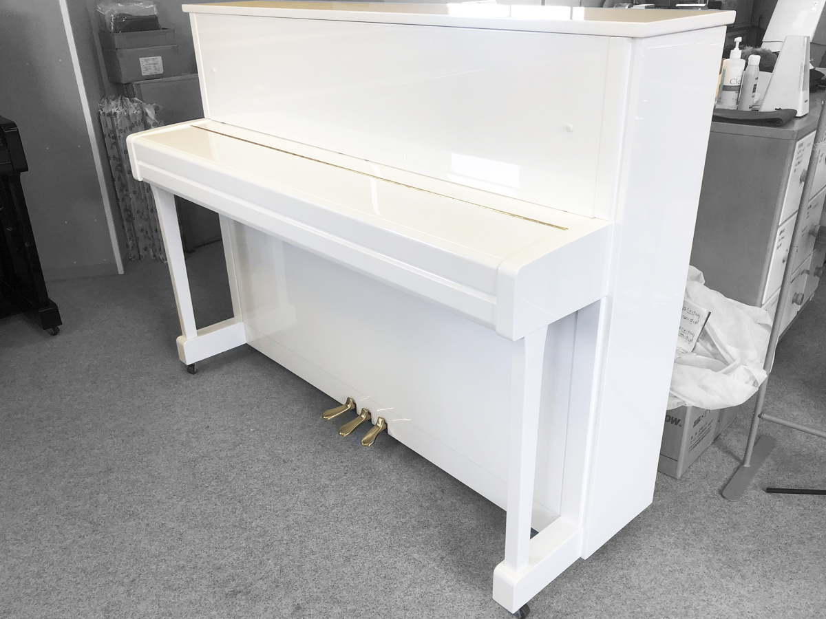 中古ヤマハピアノb113ナチュラルホワイト