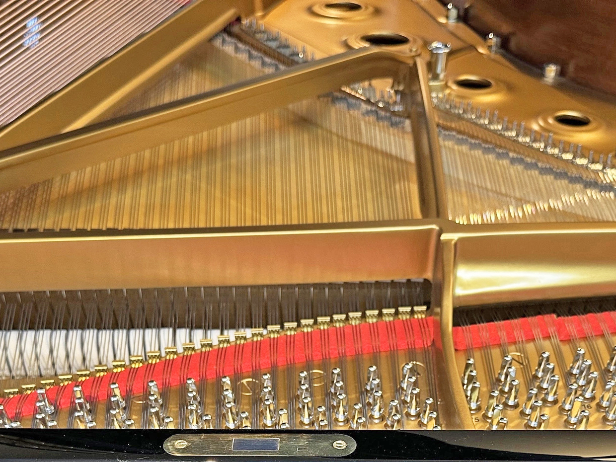 中古スタインウェイ（STEINWAY）グランドピアノB-211ハンブルク製,真和楽器大阪工房,象牙黒檀鍵盤