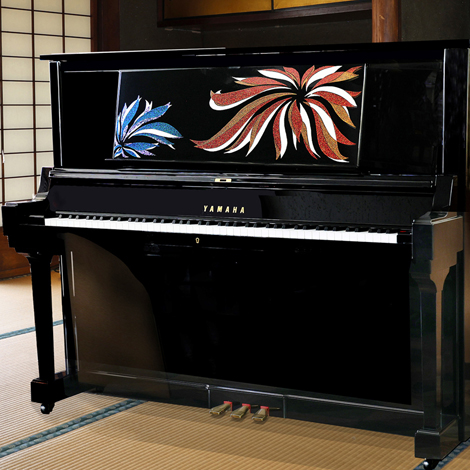 京都伝統工芸蒔絵ヤマハアップライトピアノ,ヤマハ真和楽器,愛知県犬山市名古屋市岐阜県