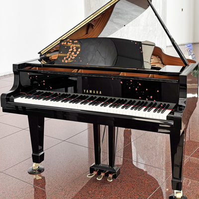 蒔絵ピアノ,京都伝統工芸,京都伝統産業,伝統工芸,京都ピアノ,ヤマハグランドピアノ,グランドピアノ,京都,展示,販売,価格,試弾,試奏,ヤマハc3,京都オパール