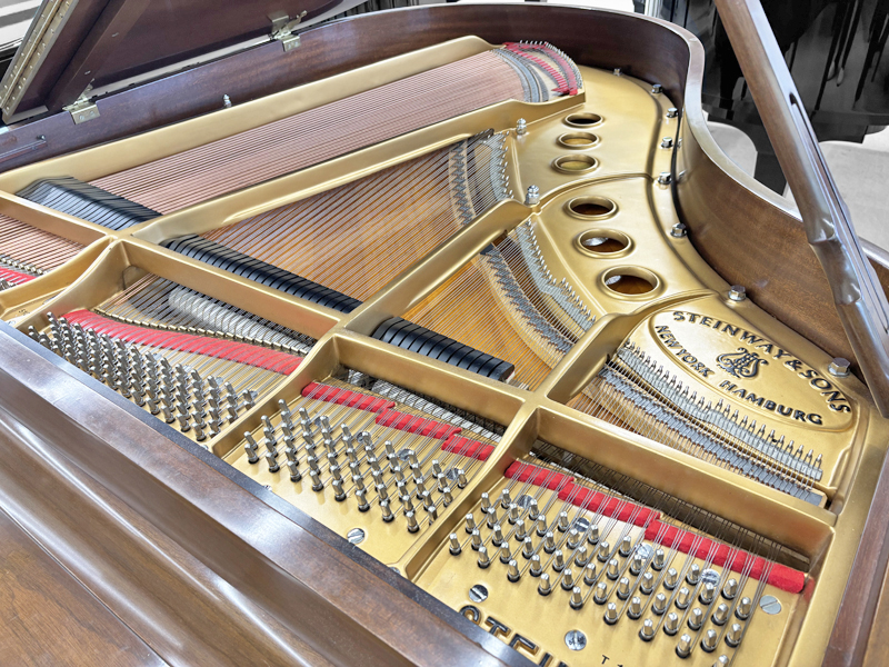 中古スタインウェイアンドサンズ（STEINWAY AND SONS）ニューヨーク製グランドピアノM-170,真和楽器静岡工房