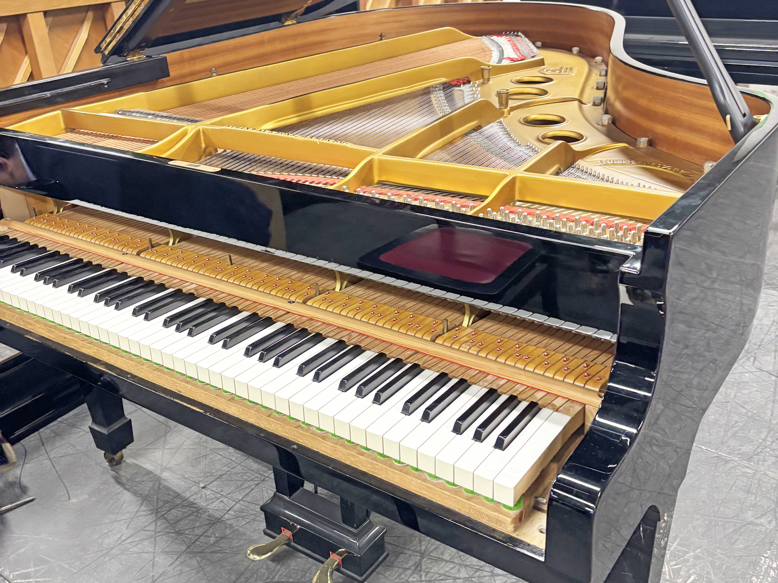 中古スタインウェイO型 1963年ハンブルク製 再生作業済み,試弾可