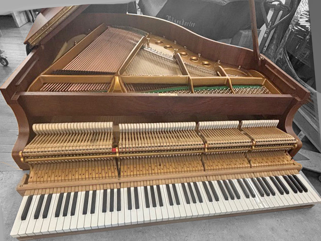 スタインウェイS-155木目ウォルナット艶消し,チッペンデール,猫脚,中古価格