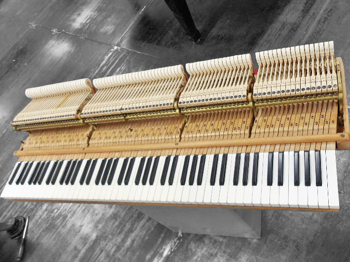 中古スタインウェイS-155 ハンブルク製 再生作業済み,試弾可