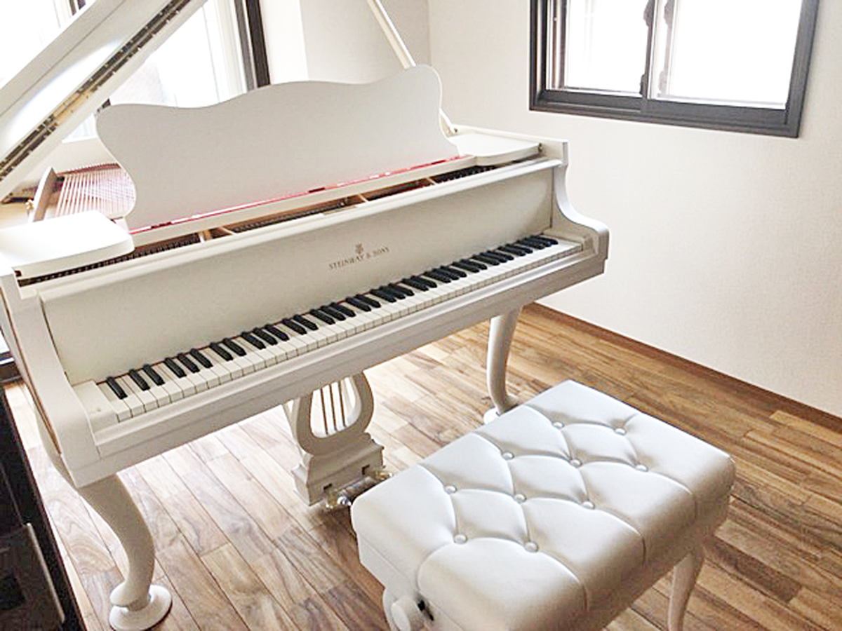 お客様の声 真和楽器 中古スタインウェイ S-155 白艶消し ハンブルク製