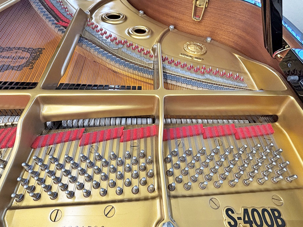 ヤマハセミコンサートグランドピアノS400B,中古再生済み,ヤマハ真和楽器（静岡工房）