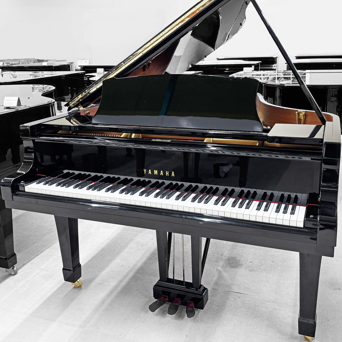 ヤマハセミコンサートグランドピアノS400B,中古再生済み,ヤマハ真和楽器（静岡工房）