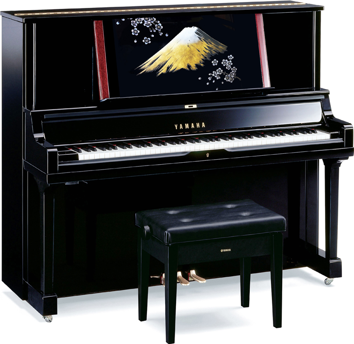 YAMAHA Piano Chinkin model(gold-inlay carving)